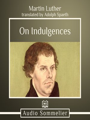 cover image of On Indulgences